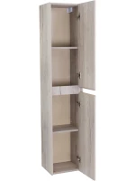 Шкаф пенал для ванной BelBagno Kraft R rovere galifax bianco