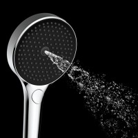 Лейка для душа 120 мм, 3 режима, черный, AQUAme AQM8504MB Лейка для душа 120 мм, 3 режима, черный, AQUAme AQM8504MB