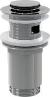 Донный клапан для раковины AlcaPlast A391 с переливом, хром Донный клапан для раковины AlcaPlast A391 с переливом, хром