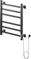 Полотенцесушитель электрический Ника Step-1 60/40 черный матовый, R
