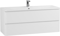 Мебель для ванной комнаты BelBagno Albano 120 подвесная, bianco lucido, белая глянцевая раковина