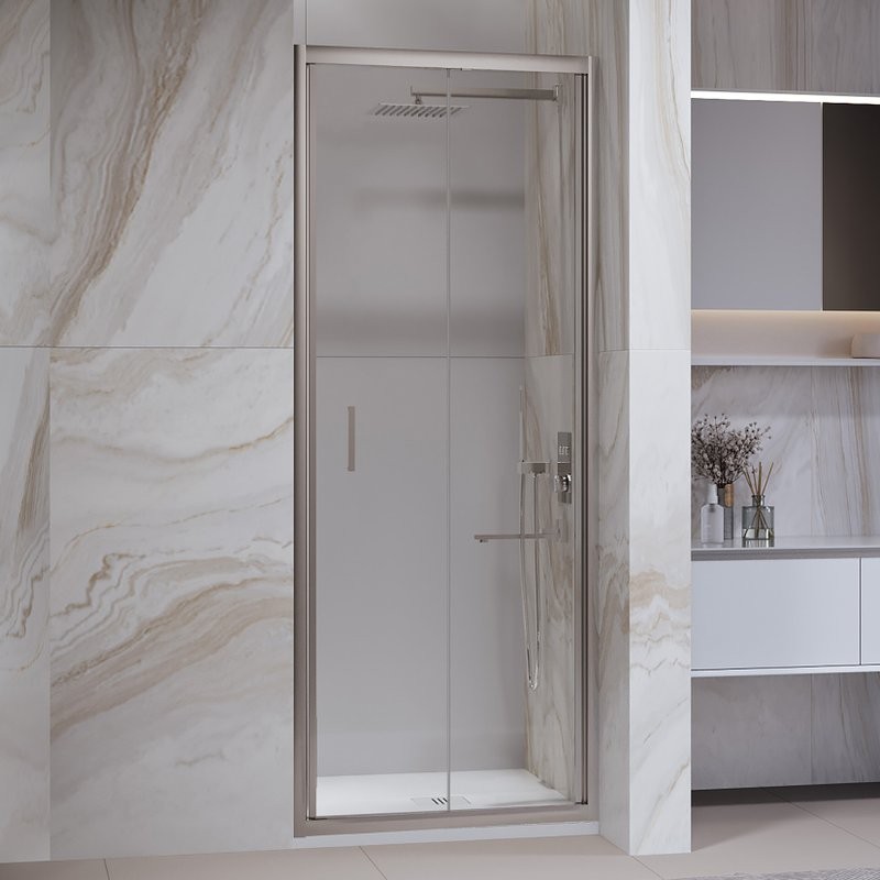 Душевая дверь в нишу RGW Passage PA-21 80 см, профиль хром, стекло прозрачное