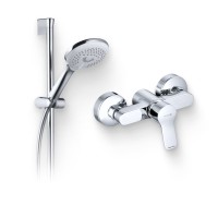 Душевой комплект Смеситель для душа Kludi Pure&Easy 378410565 + Гарнитур Freshline 6793005-00