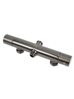 Душевая стойка BOND Circle B12-8277 с термостатом, оружейная сталь