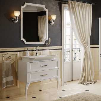 Мебель для ванной Aqwella 5 stars LaDonna белая