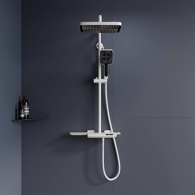 Душевая стойка RGW Shower Panels SP-34-W белая