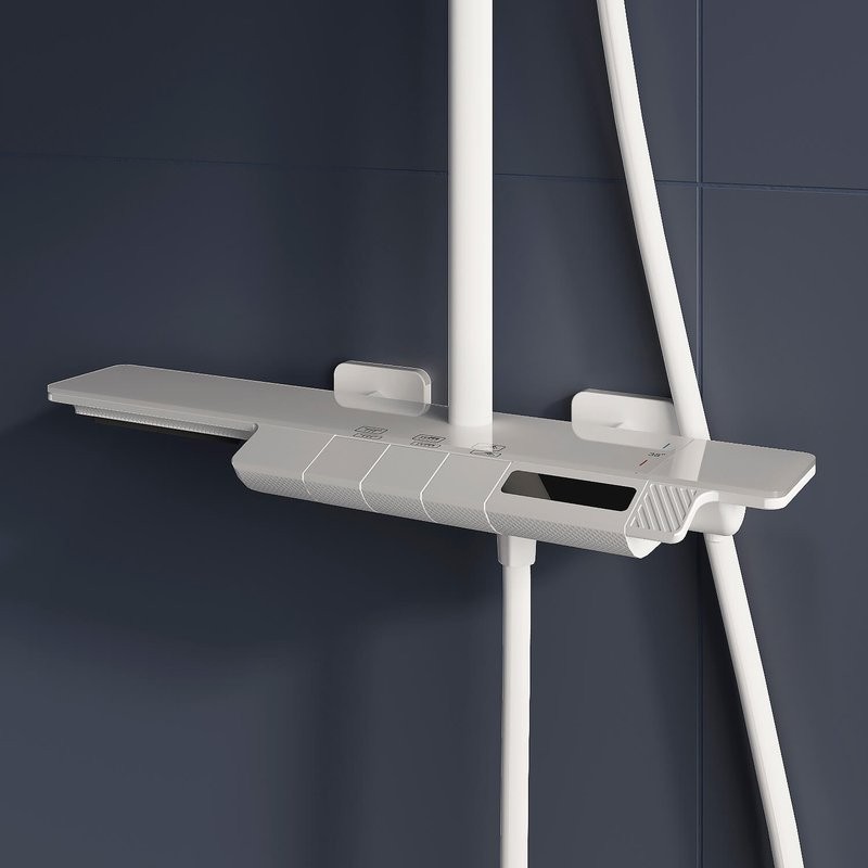Душевая стойка RGW Shower Panels SP-34-W белая
