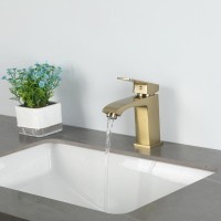 Смеситель для раковины Frap H76 F1076-3 золотой сатин Смеситель для раковины Frap H76 F1076-3 золотой сатин