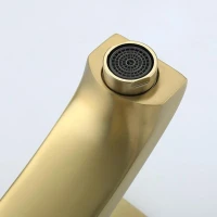 Смеситель для раковины Frap H76 F1076-3 золотой сатин Смеситель для раковины Frap H76 F1076-3 золотой сатин