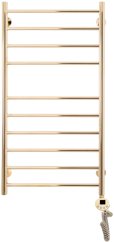 Полотенцесушитель электрический Domoterm Медея П10 50x100, золото, R