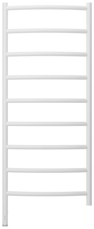 Полотенцесушитель электрический Сунержа Галант 3.1 30-6000-1250 130x55 см, подключение слева, матовый белый, лесенка