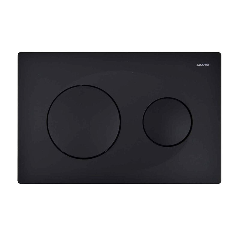 Кнопка смыва для унитаза AZARIO AZ-8200-0013 пластик, цвет матовый черный