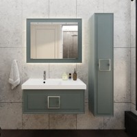 Тумба под раковину La Fenice Cubo 90 серая