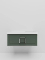 Тумба под раковину La Fenice Cubo 90 серая