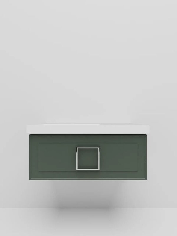 Тумба под раковину La Fenice Cubo 90 серая