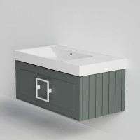 Тумба под раковину La Fenice Cubo 90 серая