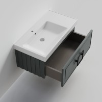 Тумба под раковину La Fenice Cubo 90 серая