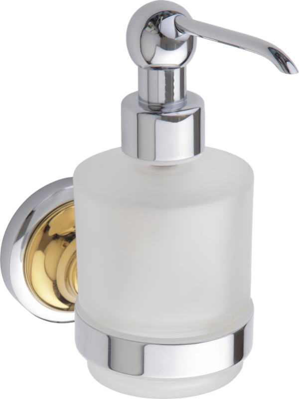 Дозатор Bemeta Retro 144209108 хром, золото