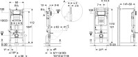 Система инсталляции для унитазов Geberit Duofix Sigma 12 Plattenbau 111.362.00.5