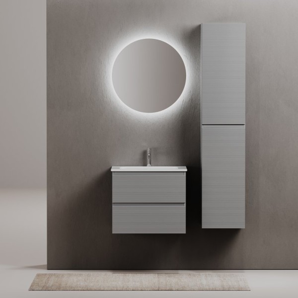 Мебель для ванной комнаты Sancos Folk 60 ergraut soft