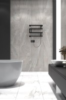 Полотенцесушитель электрический Indigo Muza DGM40-50BRRt черный муар