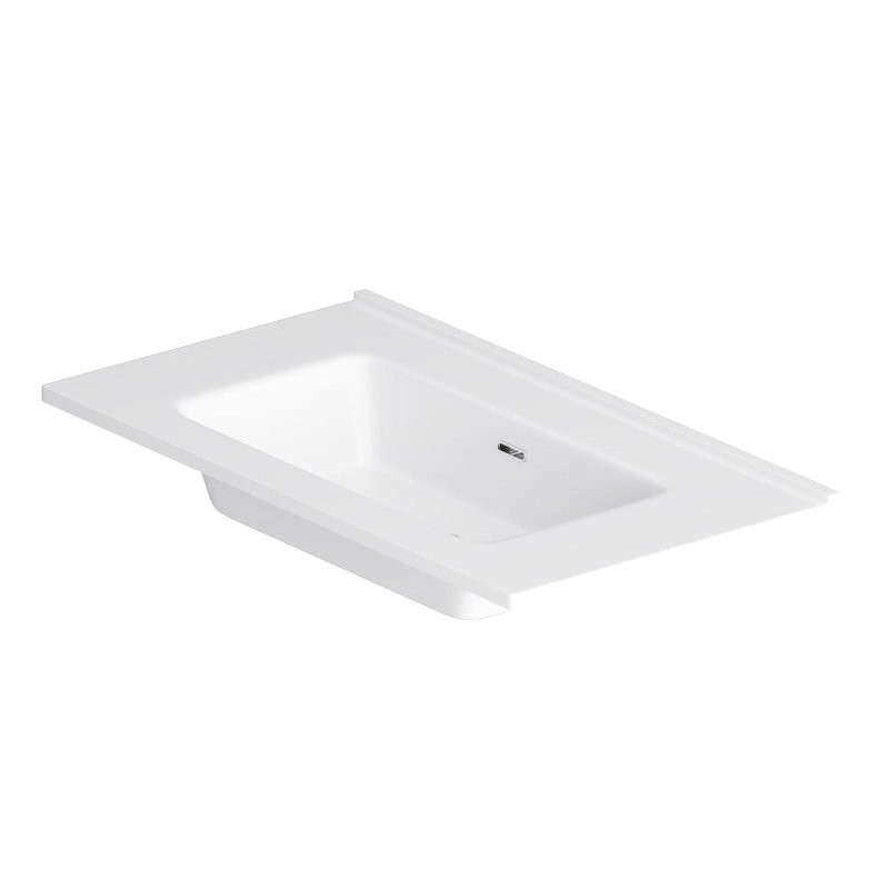 Тумба с раковиной AM.PM Sense 80 подвесная, 2 ящика, светлое дерево