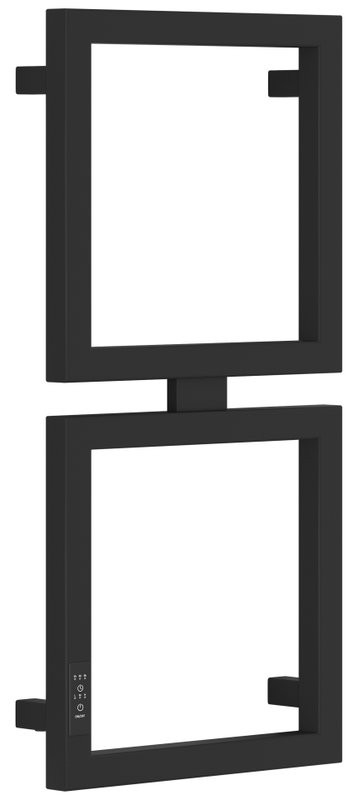 Полотенцесушитель электрический Сунержа Этюд E 31-0844-6030 105x35 см, подключение слева, матовый черный