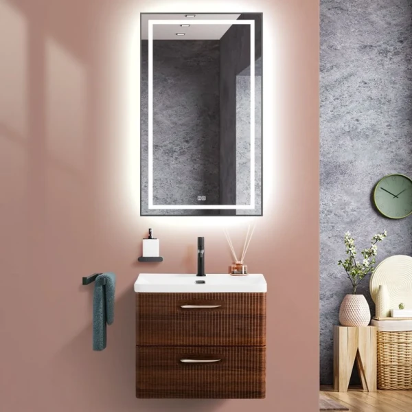 Мебель для ванной комнаты BelBagno Due 50 noce