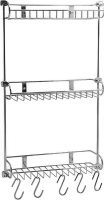 Полка Wasserkraft K-1433 3-ярусная, с крючками