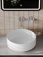 Смеситель для раковины Agger Easy A3172222 С ВНУТРЕННЕЙ ЧАСТЬЮ, сатин матовый Смеситель для раковины Agger Easy A3172222 С ВНУТРЕННЕЙ ЧАСТЬЮ, сатин матовый