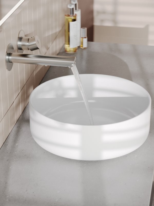 Смеситель для раковины Agger Easy A3172222 С ВНУТРЕННЕЙ ЧАСТЬЮ, сатин матовый