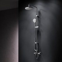 Душевая стойка AM.PM X-Joy F40885A34 со смесителем