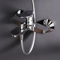 Душевая стойка AM.PM X-Joy F40885A34 со смесителем