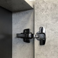 Зеркало-шкаф Comforty Франкфурт 60, бетон светлый