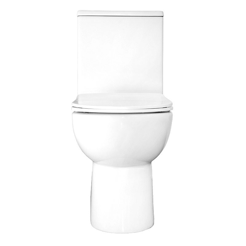 Унитаз-компакт напольный AZARIO Ambra AZ-848 глянцевый белый