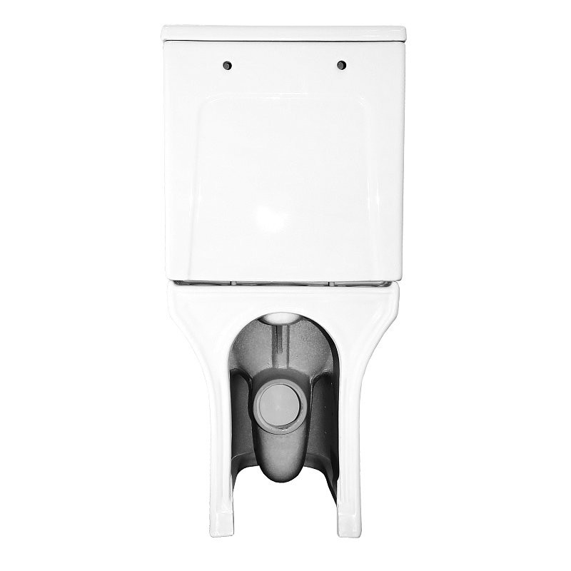 Унитаз-компакт напольный AZARIO Ambra AZ-848 глянцевый белый