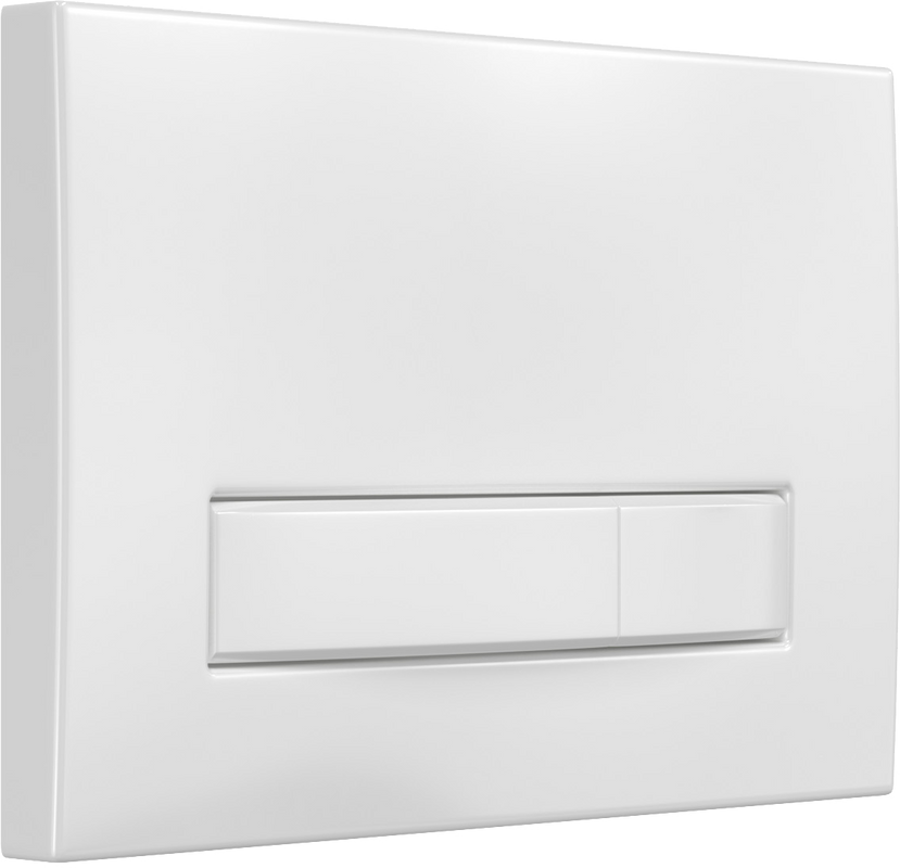 Система инсталляции для унитазов Berges Atom Line 410 с кнопкой смыва, белая