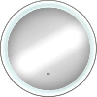 Зеркало круглое CONTINENT Planet 60, с подсветкой, белое