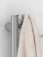 Полотенцесушитель электрический Сунержа Нюанс 4.0 071-0881-1553 150x10 см, подключение справа, скрытое подключение справа, сатин, I-образный