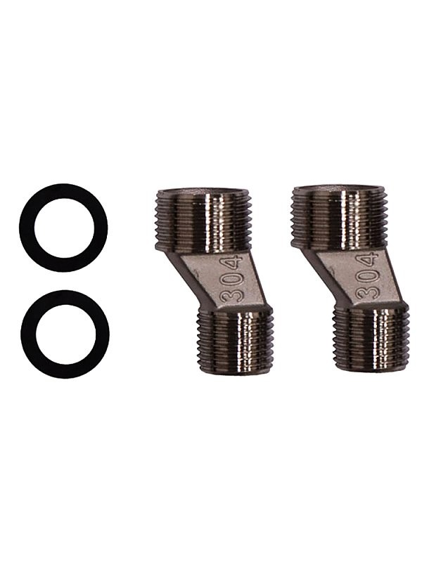 Смеситель для ванны с душем AZARIO Alanti AZ-K3032GR серый графит