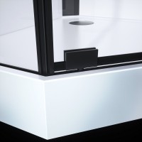 Душевая кабина Black&White Galaxy G8035 900х900х2150, с низким поддоном