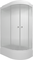 Душевая кабина Triton Коралл Лайт В левая 120х80 см, белая