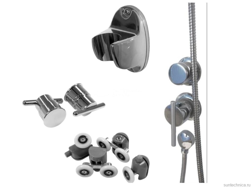 Душевая кабина Triton Коралл Лайт В левая 120х80 см, белая