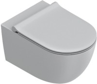 Унитаз подвесной Catalano Sfera 55х35, серый матовый, с микролифтом