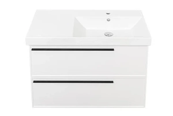 Тумба с раковиной La Fenice Elba Twin 90 подвесная, bianca, раковина Cubo 90 R