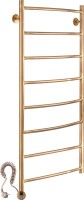 Полотенцесушитель электрический Secado Милан 1 плюс 105x55 см, подключение слева, бронза, лесенка, латунь