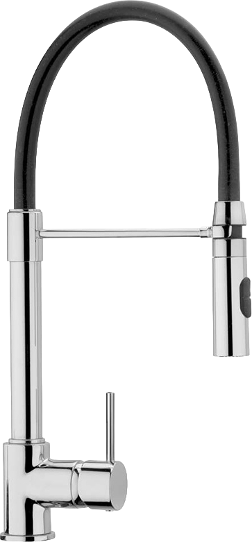 Смеситель для кухни Paini Cox 78CR557YOSPEKM с гибким изливом