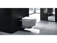 Умный унитаз подвесной Geberit AquaClean Mera Comfort 146.214.21.1 с системой удаления запахов, глянцевый хром