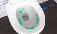 Умный унитаз подвесной Geberit AquaClean Mera Comfort 146.214.21.1 с системой удаления запахов, глянцевый хром