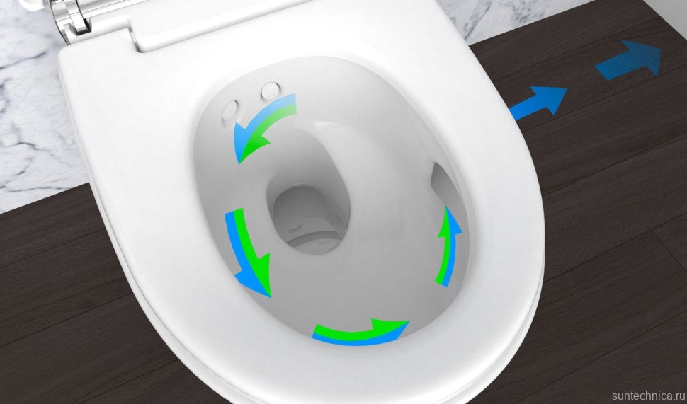 Умный унитаз подвесной Geberit AquaClean Mera Comfort 146.214.21.1 с системой удаления запахов, глянцевый хром